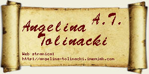 Angelina Tolinački vizit kartica